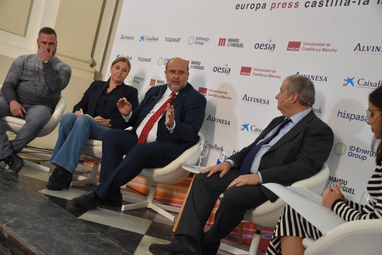 El vicepresidente primero ha participado en la jornada ‘Castilla-La Mancha hacia el futuro’ organizada por Europa Press