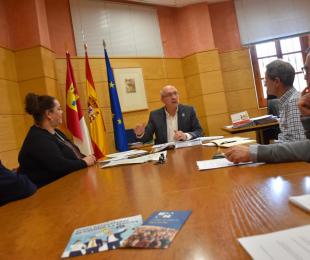 Reunión del comisionado del Reto Demográfico y EAPN Castilla-La Mancha