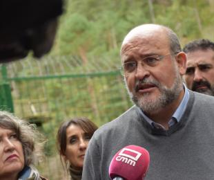 Durante un visita al Hosquilllo, en Cuenca