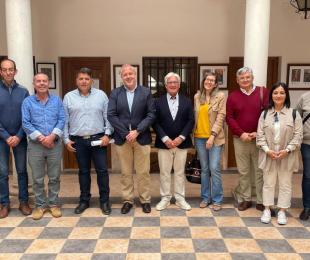 El viceconsejero de Planificación Estratégica se ha reunido con los grupos de acción local de la zona