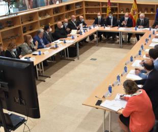 Durante la constitución en Cuenca del Consejo Regional del Desarrollo del Medio Rural y frente a la Despoblación