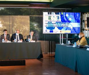 En la Conferencia ‘Ideas sobre el Futuro de Europa’, organizada en Toledo junto con el Ministerio de Asuntos Exteriores