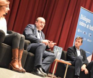 El vicepresidente regional ha participado hoy en Teruel en los ‘Diálogos sobre el Futuro’ organizados por el Gobierno de España y la Comisión Europea
