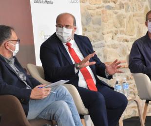 El vicepresidente regional, José Luis Martínez Guijarro, ha participado hoy en el Foro ‘La España Vaciada’ organizado por SER Castilla-La Mancha en Los Navalmorales (Toledo)