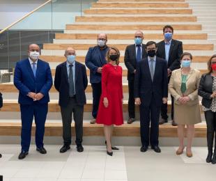 El vicepresidente regional ha viajado a Helsinki con una delegación española encabezada por el secretario de Estado de la Unión Europea