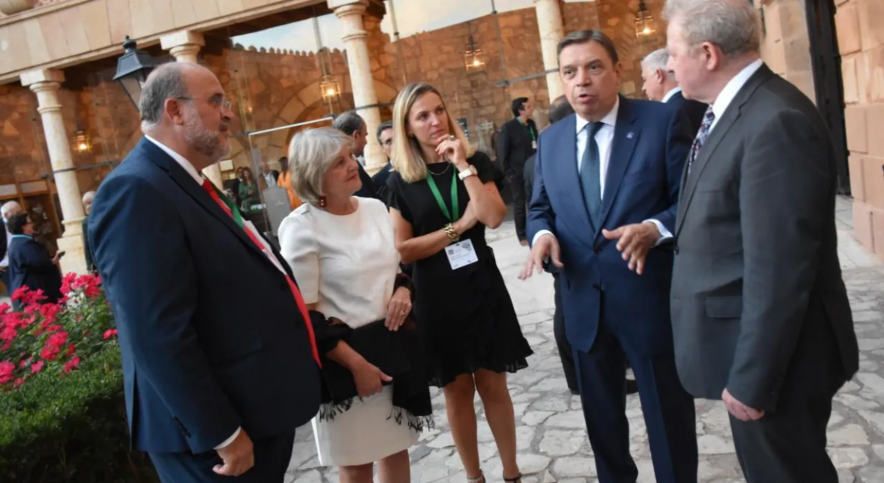 Durante el Foro de alto Nivel sobre Política Rural en Sigüenza, en el marco de la Presidencia Española de la UE