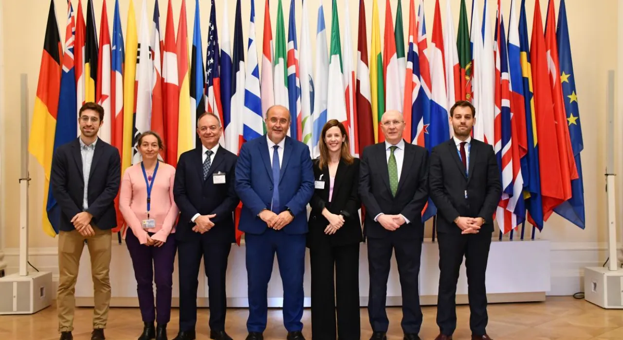 El vicepresidente primero en la OCDE