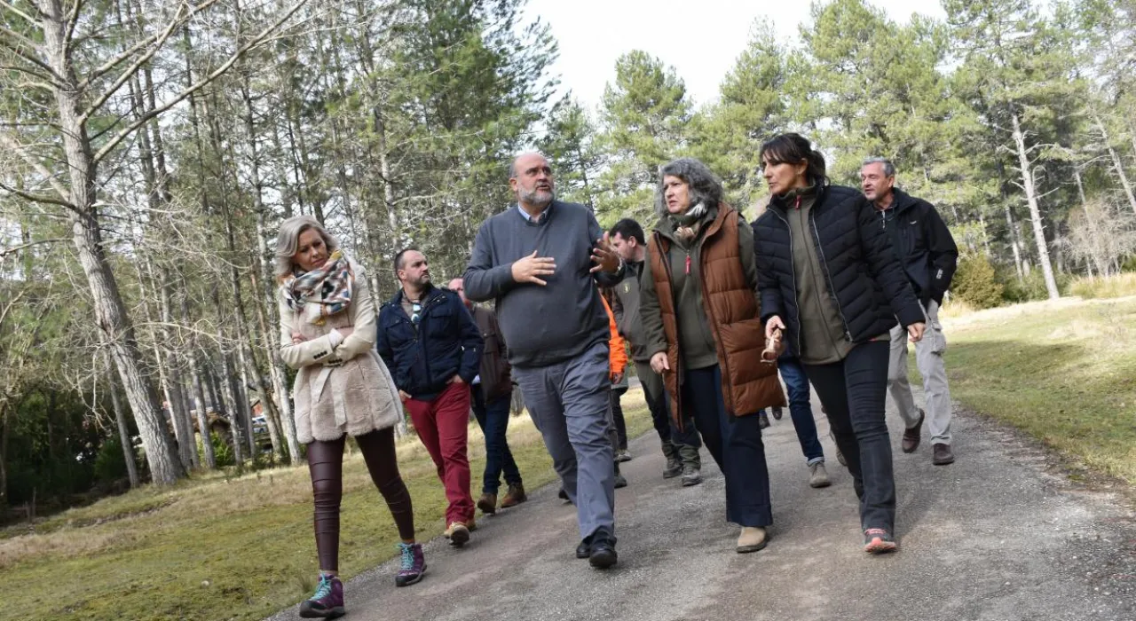 El vicepresidente primero, hoy en Las Majadas