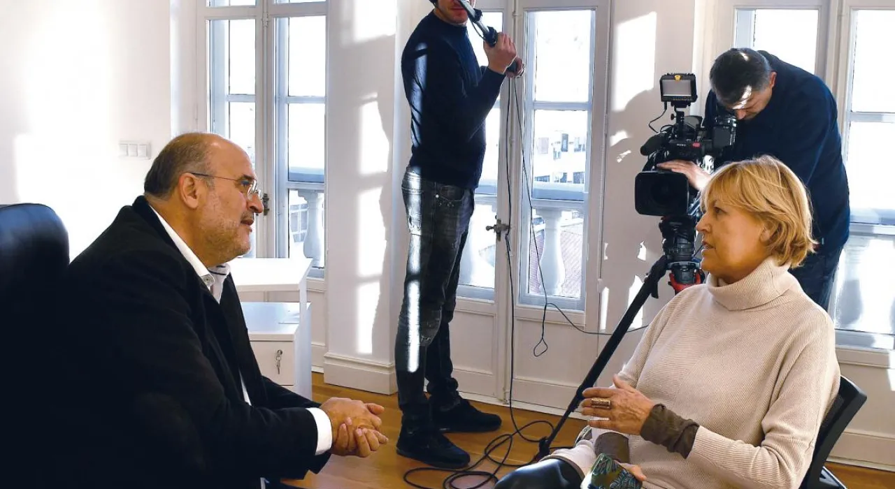 El vicepresidente primero ha sido entrevistado por la televisión de Eslovenia