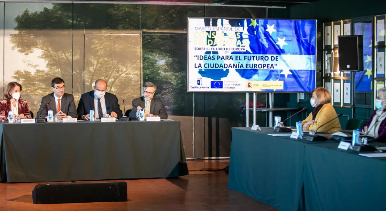 En la Conferencia ‘Ideas sobre el Futuro de Europa’, organizada en Toledo junto con el Ministerio de Asuntos Exteriores