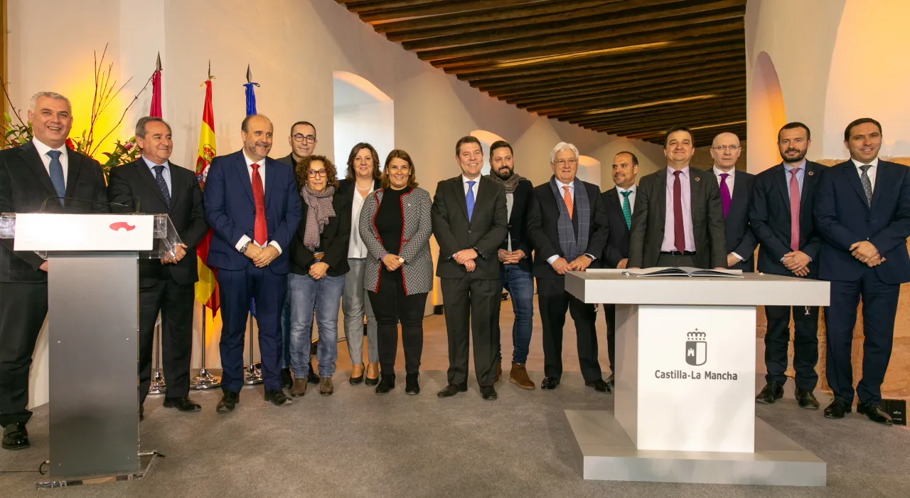 Firma del Pacto contra la Despoblación en Castilla-La Mancha