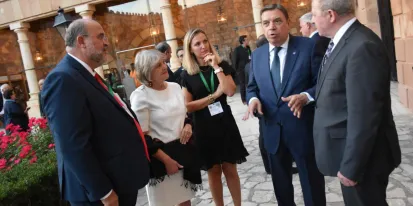 Durante el Foro de alto Nivel sobre Política Rural en Sigüenza, en el marco de la Presidencia Española de la UE