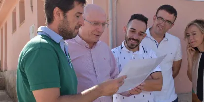 El comisionado del Reto Demográfico ha visitado El Hito, en Cuenca