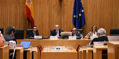 El vicepresidente primero ha intervenido en una jornada sobre repoblación rural en el Congreso de los Diputados