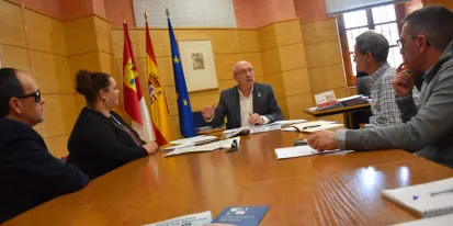 Reunión del comisionado del Reto Demográfico y EAPN Castilla-La Mancha