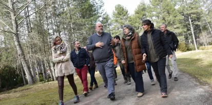 El vicepresidente primero, hoy en Las Majadas