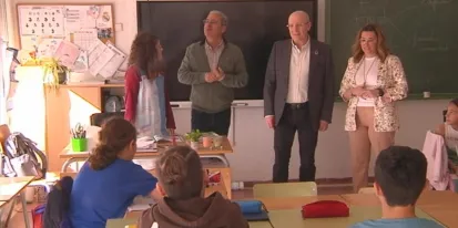 El comisionado del Reto Demográfico ha visitado la localidad de Fuentelencina (Guadalajara)