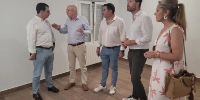 El comisionado del Reto Demográfico ha visitado Los Navalmorales