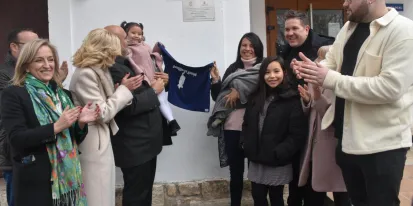 El vicepresidente primero ha inaugurado hoy la vivienda municipal para alquiler en Almodóvar del Pinar