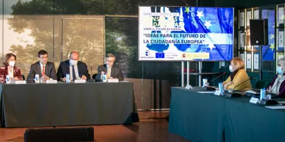 En la Conferencia ‘Ideas sobre el Futuro de Europa’, organizada en Toledo junto con el Ministerio de Asuntos Exteriores