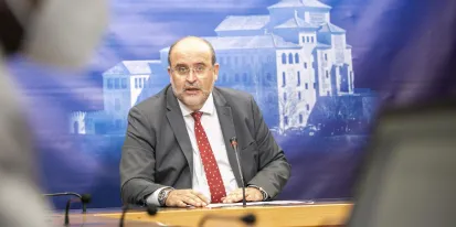 El vicepresidente del Ejecutivo autonómico ha comparecido hoy en la Comisión de Economía y Presupuestos de las Cortes de Castilla-La Mancha