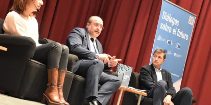 El vicepresidente regional ha participado hoy en Teruel en los ‘Diálogos sobre el Futuro’ organizados por el Gobierno de España y la Comisión Europea
