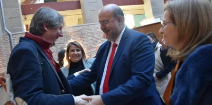 El vicepresidente ha participado en Talavera de la Reina en la jornada ‘Las ciudades intermedias como clave del desarrollo sostenible y cooperación urbano-rural’