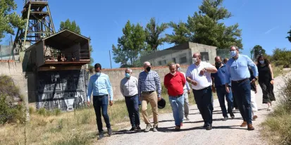 Martínez Guijarro ha visitado en Hiendelaencina el Centro de Interpretación ‘El País de la Plata’
