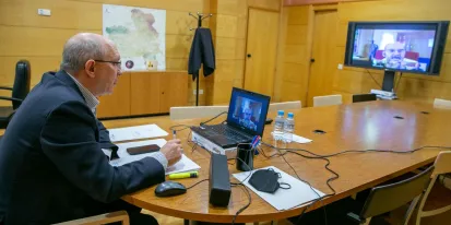 Castilla-La Mancha pone en común con las regiones de Aragón y Castilla y León los avances en la lucha contra la despoblación